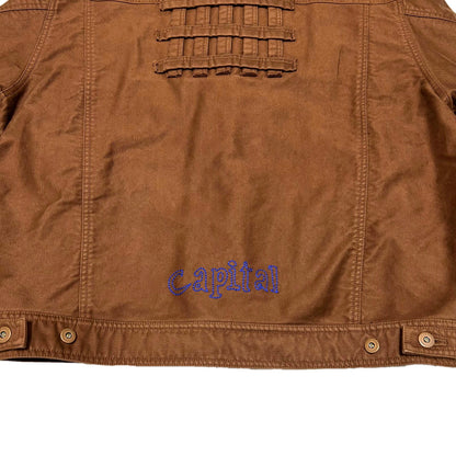 BERNHARD WILLHELM AW18 Cotton Workwear Jacket Brown Size M