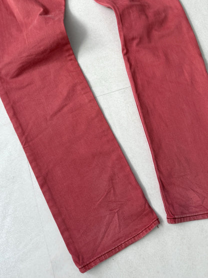Armani Exchange Red Pants Size 33