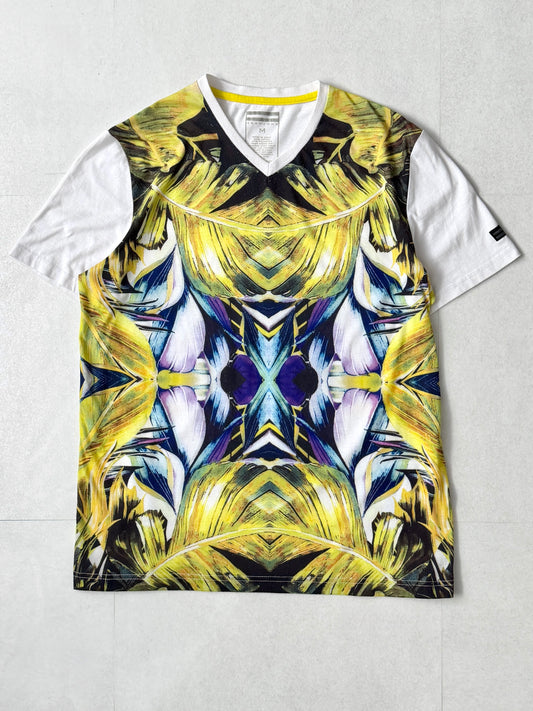Sean John All-Over Pattern T-Shirt Multi-Color Size M