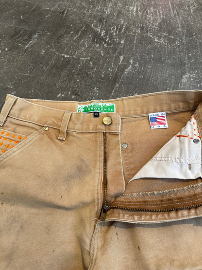 Vintage INNOCENCE NY Beige Cotton Pants Size 29