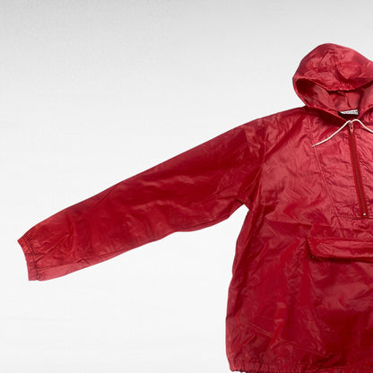 IZOD LACOSTE Hoodie Red Size L