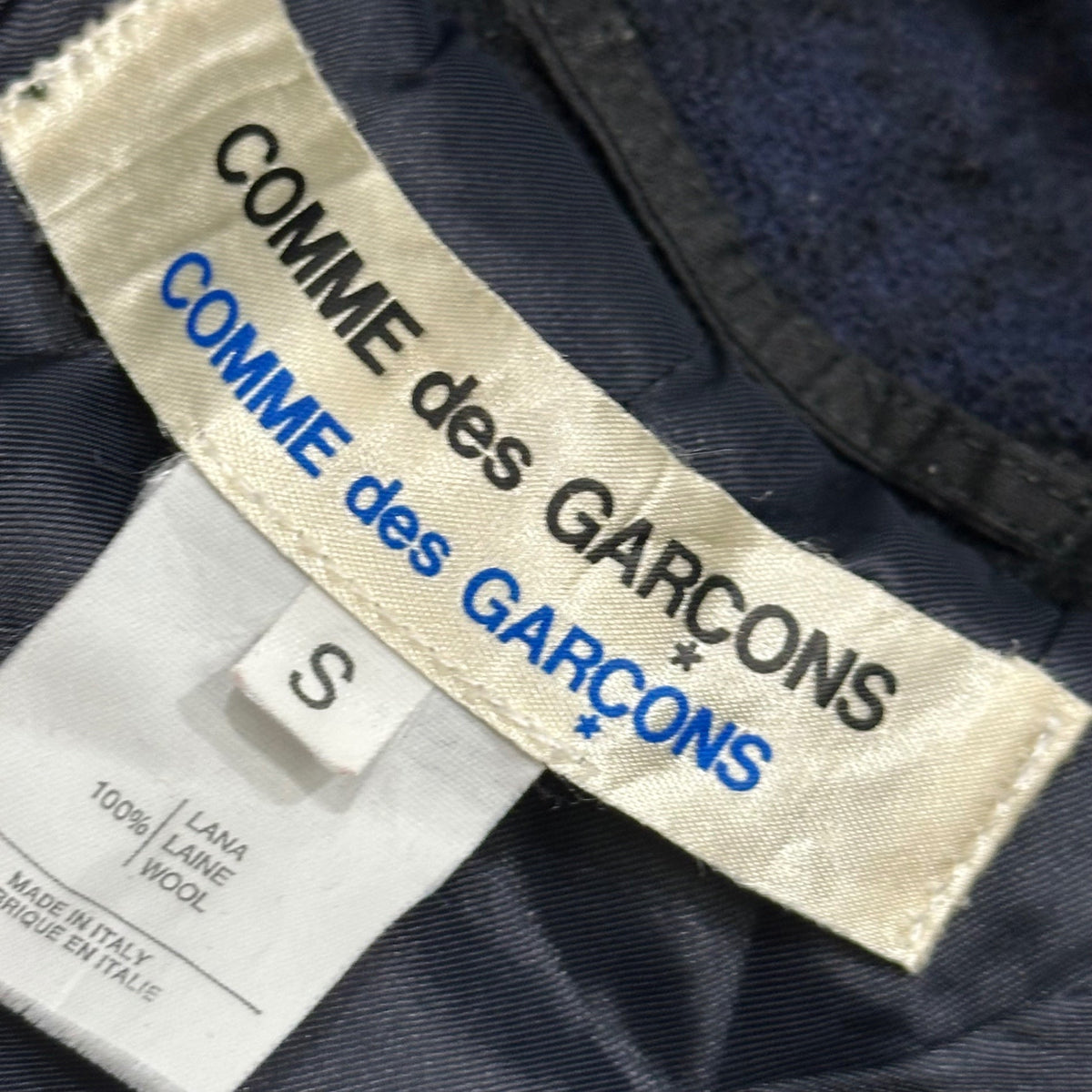 COMME des GARCONS COMME des GARCONS Check Jacket Size S