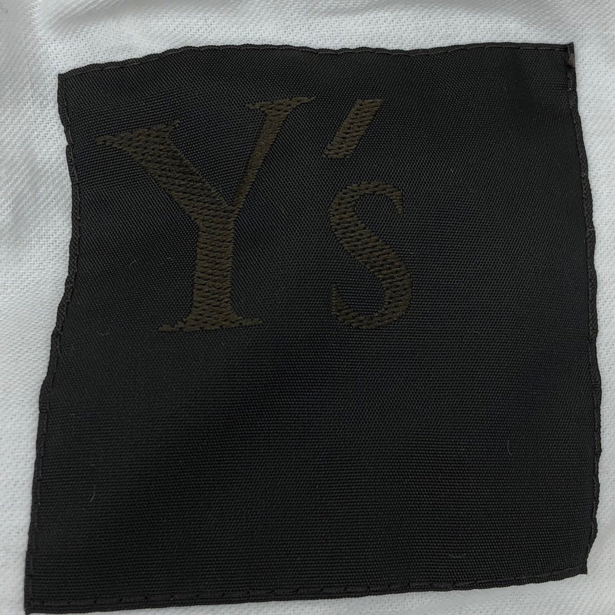 Y's for men 90s-00s Cotton Bondage Jacket Off-White