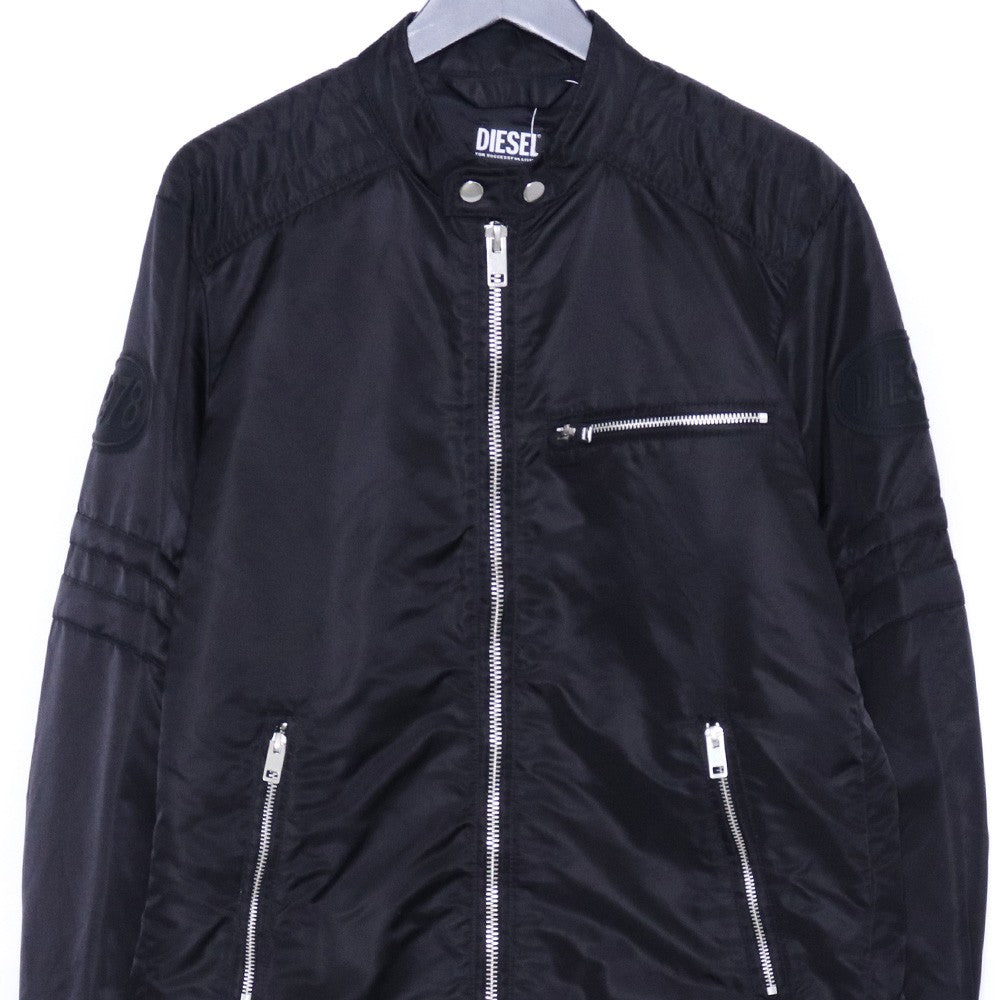 DIESEL MA- Nylon Riders Jacket Black Size L