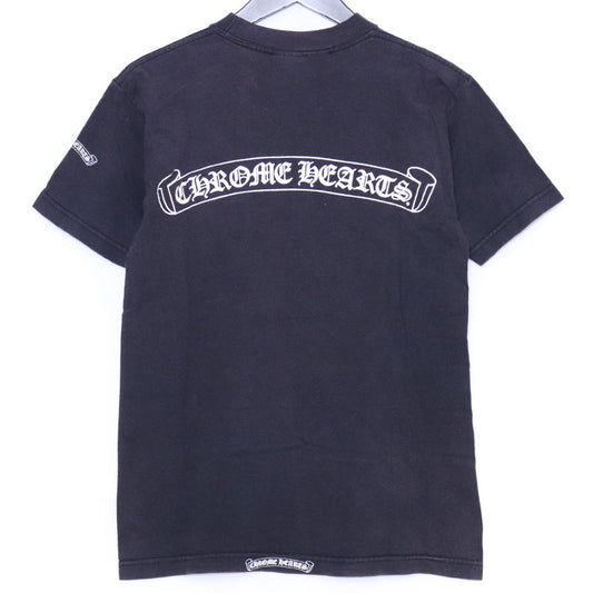 CHROME HEARTS OLD Scroll Label Pocket T-Shirt Black Size S
