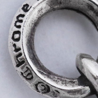 Chrome Hearts Old Tiny CH Cross Silver Charm Size F