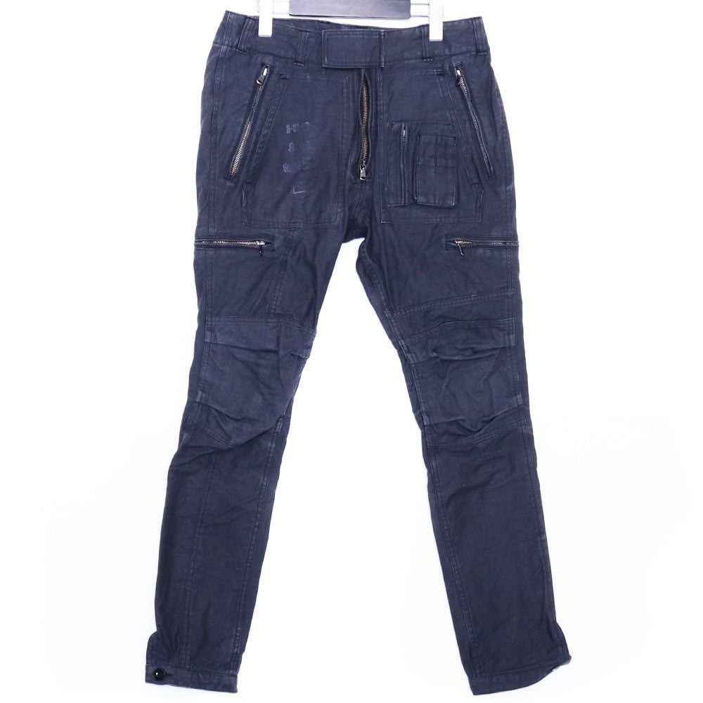 ISAMUKATAYAMA BACKLASH Remade Parachute Pants Gray Size S