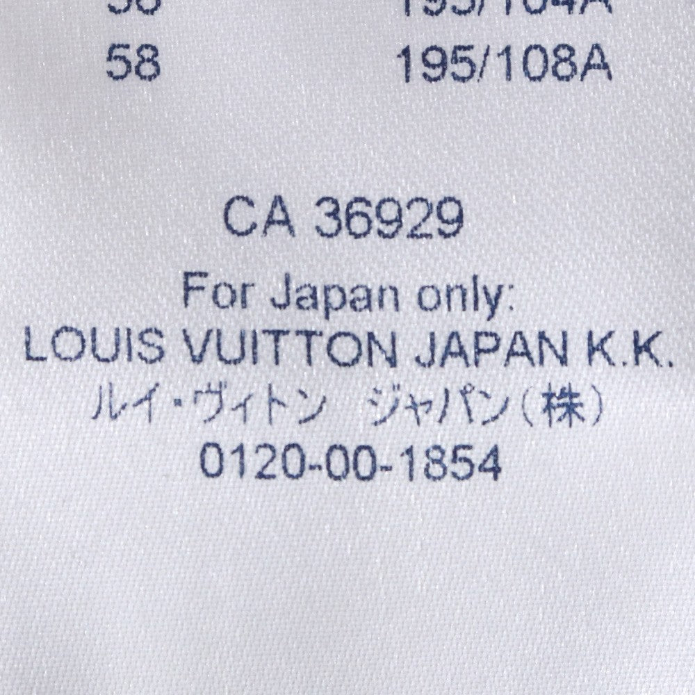LOUIS VUITTON 18AW Peace & Love Jacket Navy Size 56