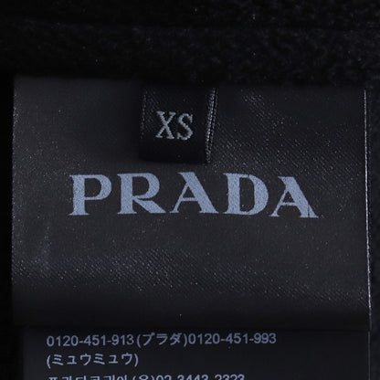 PRADA Zip-Up Blouson Jacket Black Size XS
