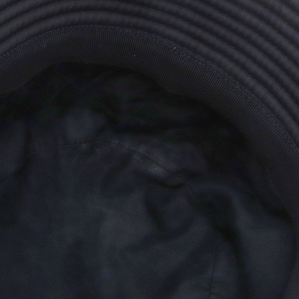 PRADA Racing Logo Nylon Bucket Hat Black Size L