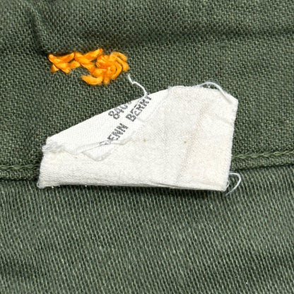 US ARMY 70s Vintage OG-107 Cotton Sateen Pants Olive Size 32×29