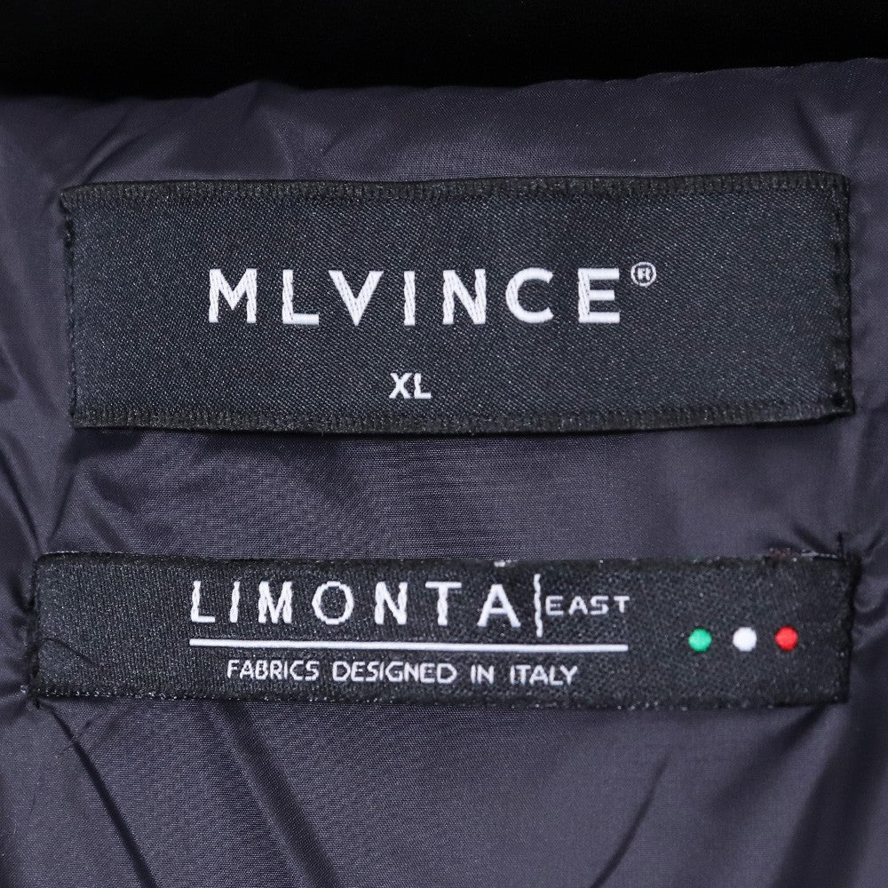 MLVINCE LIMONTA Old School Down Jacket Black Size XL