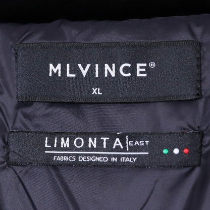 MLVINCE LIMONTA Old School Down Jacket Black Size XL