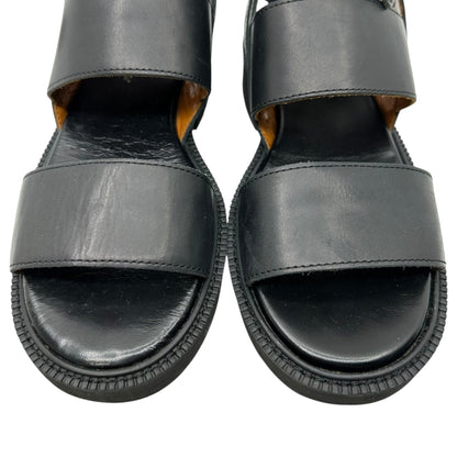 COMME des GARCONS JUNYA WATANABE Leather Sandals Size M