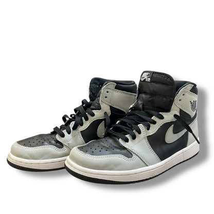 NIKE Air Jordan 1 Retro High OG Sneakers Gray Size 26.5cm