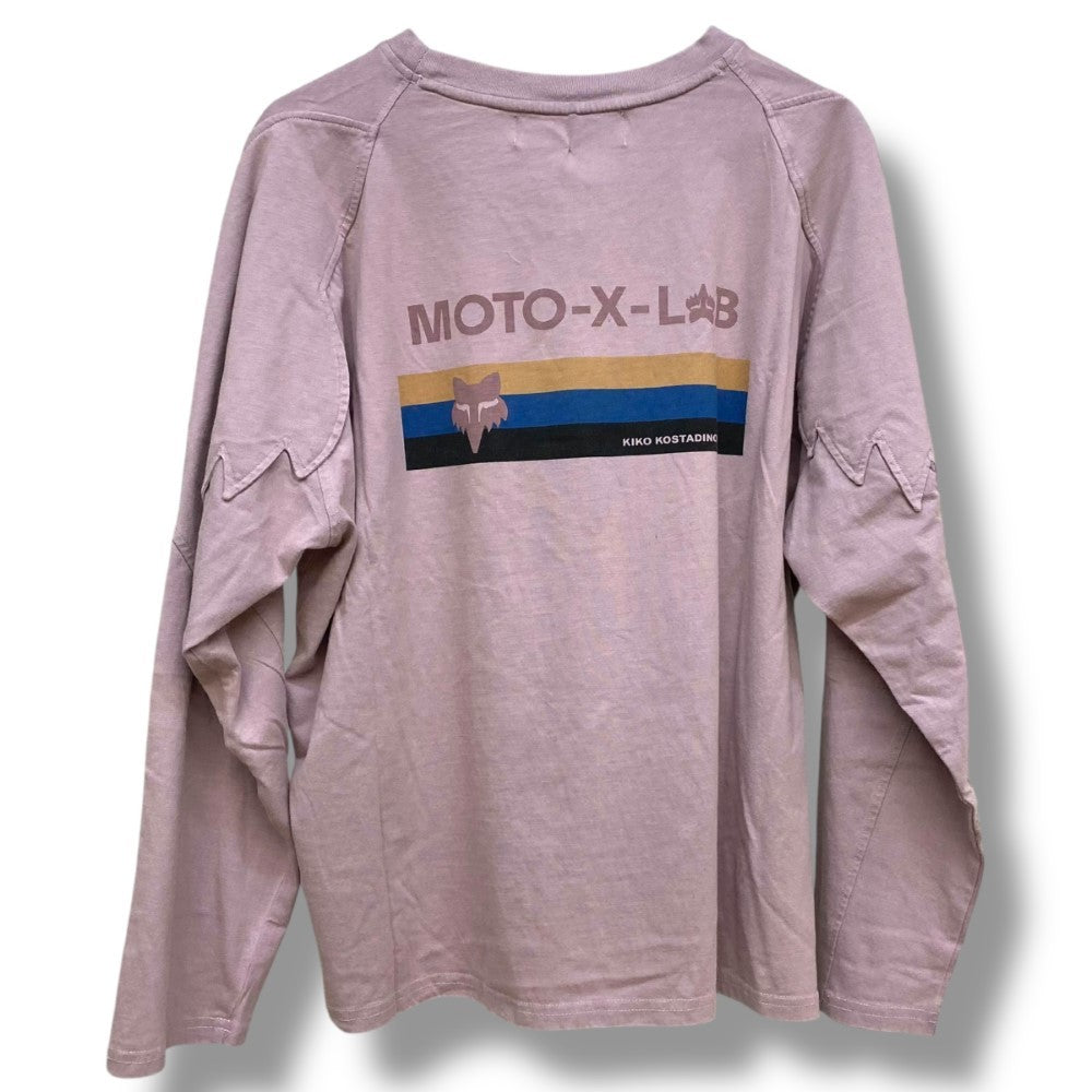 KIKO KOSTADINOV x FOX Long Sleeve Tee Shirt Pink Gray Size M