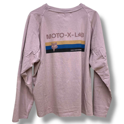 KIKO KOSTADINOV x FOX Long Sleeve Tee Shirt Pink Gray Size M