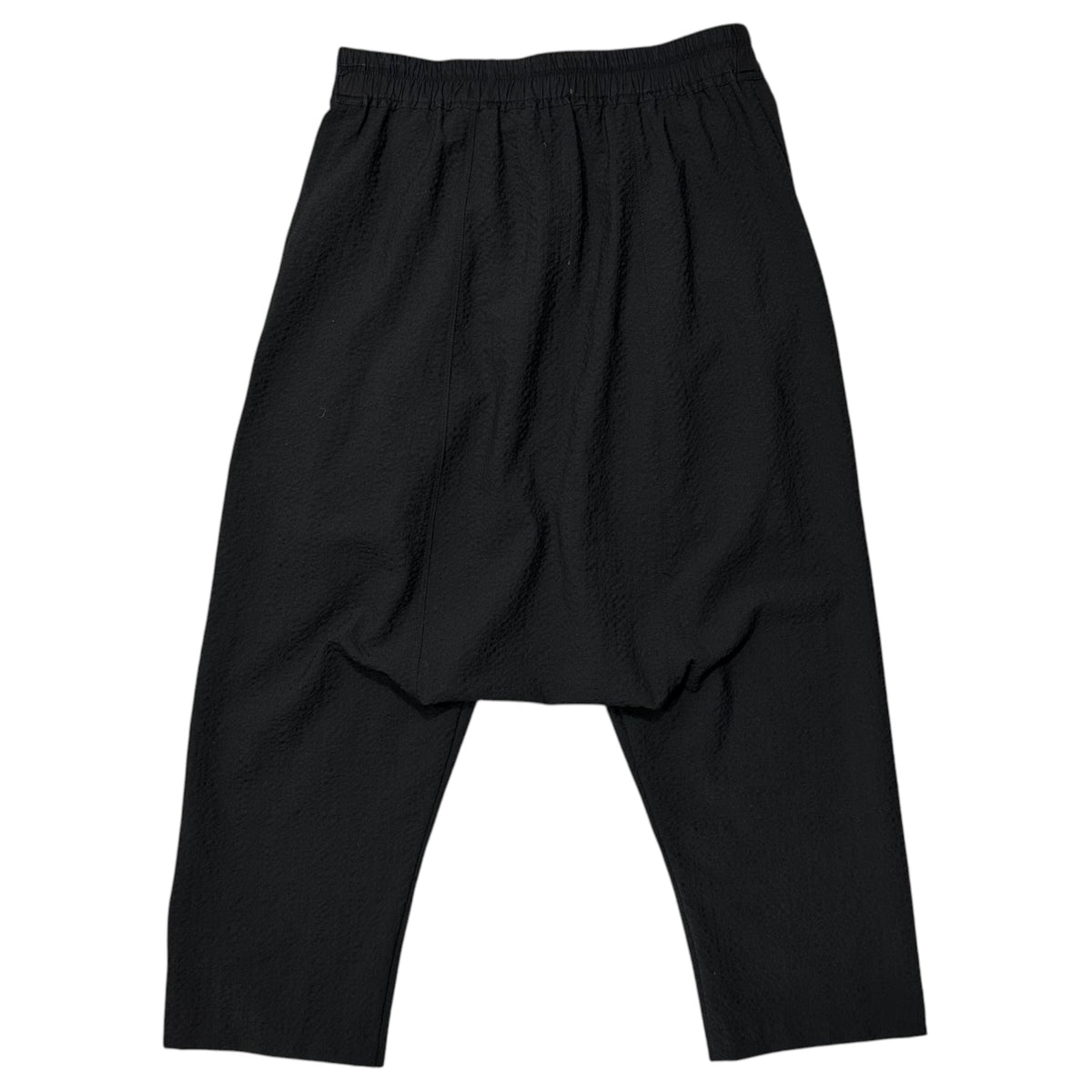 Rick Owens 16AW Drawstring Cropped Pants Black Size 46