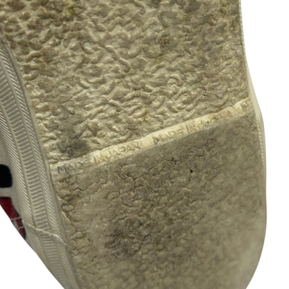 COMME des GARCONS HOMME PLUS 06SS Ivory Red Sneakers Size 27.0cm