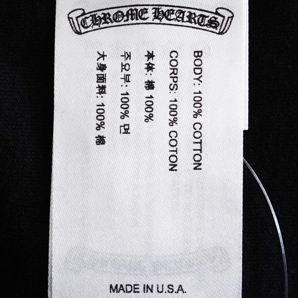 CHROME HEARTS Honolulu Horseshoe T-Shirt Black Size XXL