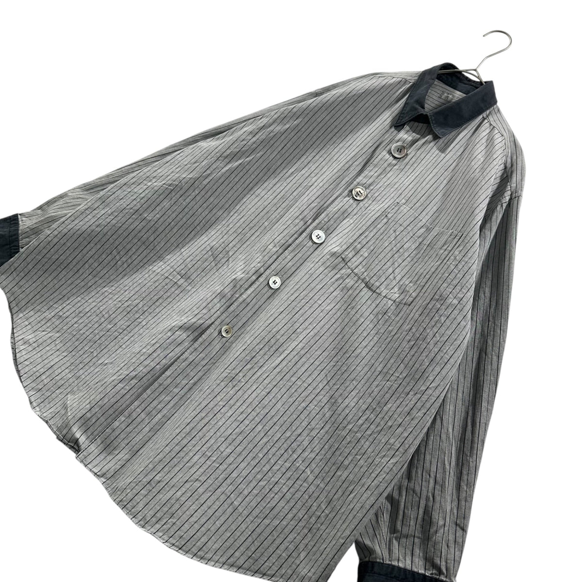COMME des GARCONS HOMME 80s Crescendo Shirt Gray