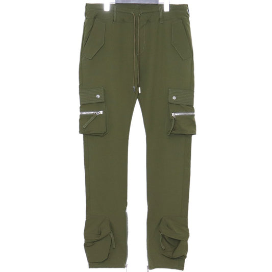 MLVINCE Type-4 Slim Stretch Cargo Pants Khaki Size 34