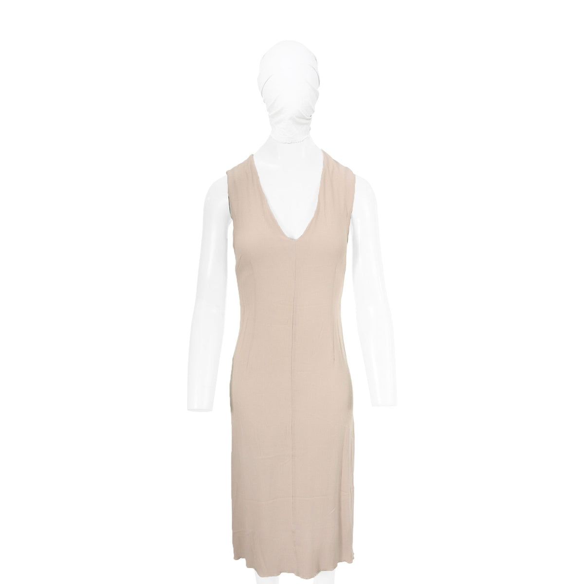 Maison Martin Margiela Midi Dress Beige