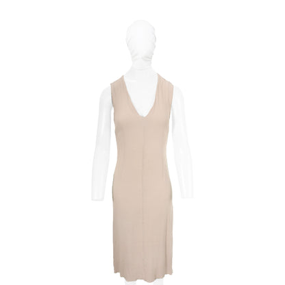 Maison Martin Margiela Midi Dress Beige