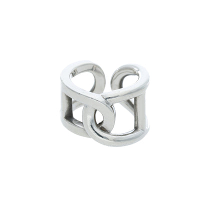 Hermes HERMÈS 2000s Silver Gold Ring