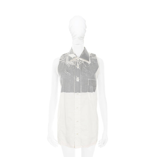 Maison Martin Margiela 1998 S/S Cotton White Gray Size M