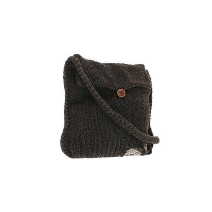 NUMBER (N)INE 2003 S/S~A/W Charcoal Gray Shoulder Bag