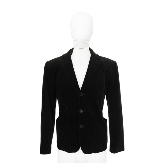 UNDERCOVER 2001 A/W Black Cotton Polyurethane Jacket Size M