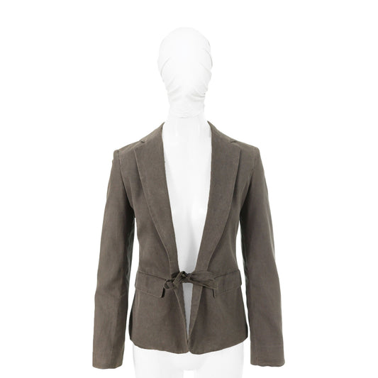 Maison Martin Margiela 2007 SS Gray Black Jacket Size 38
