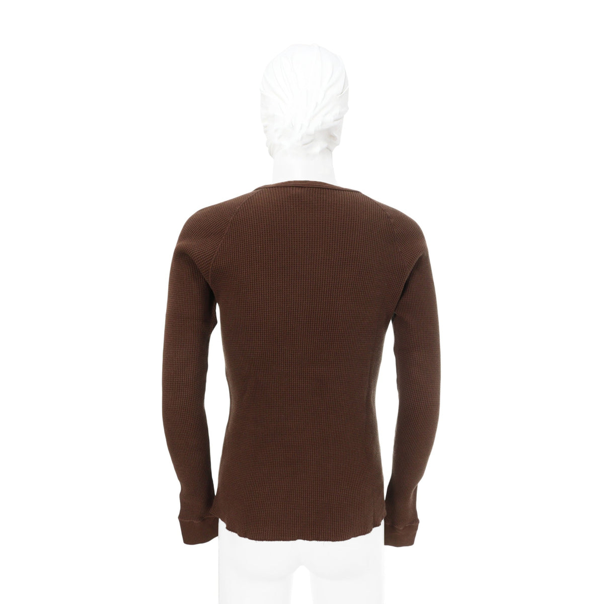 NUMBER (N)INE Cotton Long Sleeve Shirt Brown Size 4
