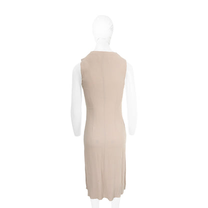 Maison Martin Margiela Midi Dress Beige