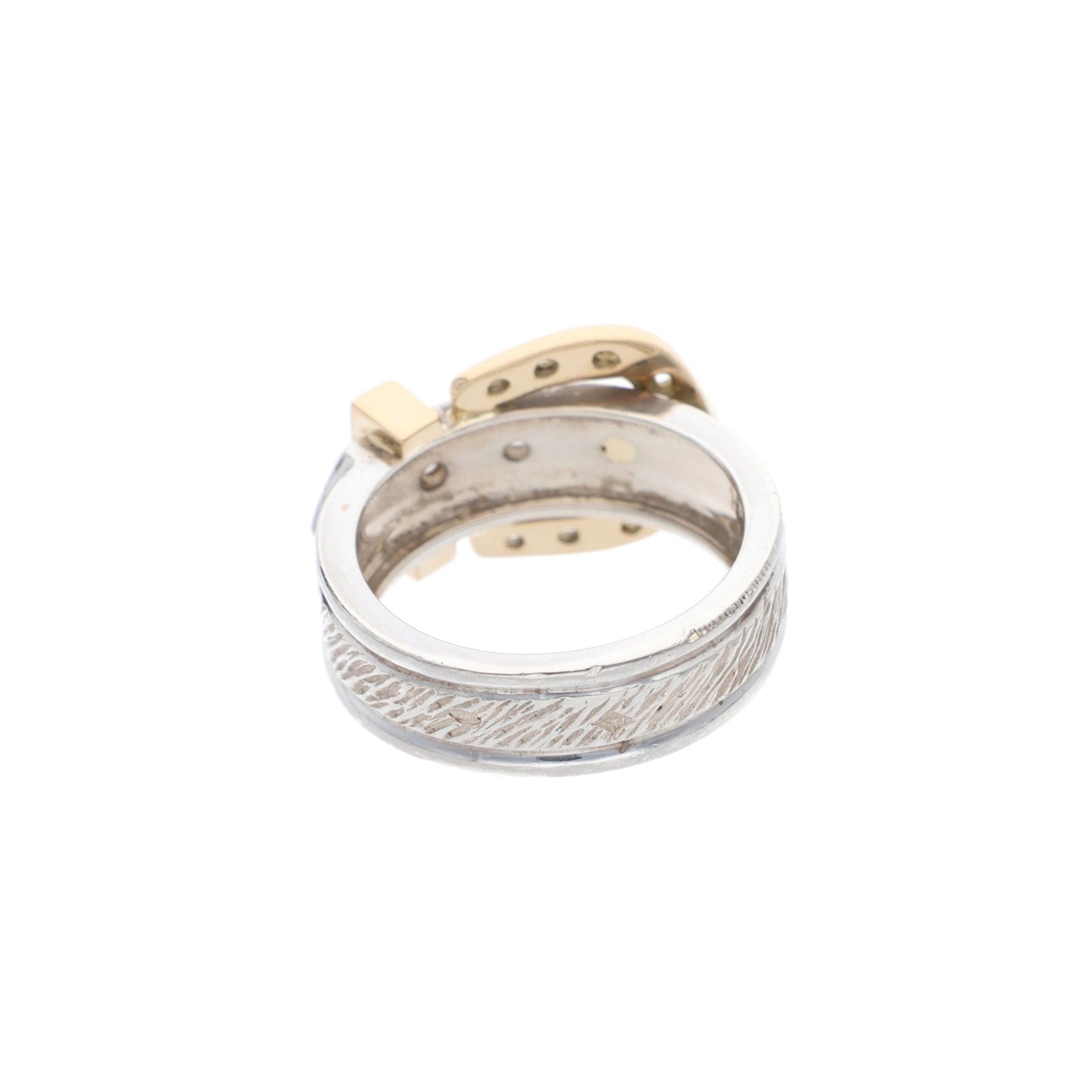Hermes HERMÈS Silver Gold 925 Ring Multi