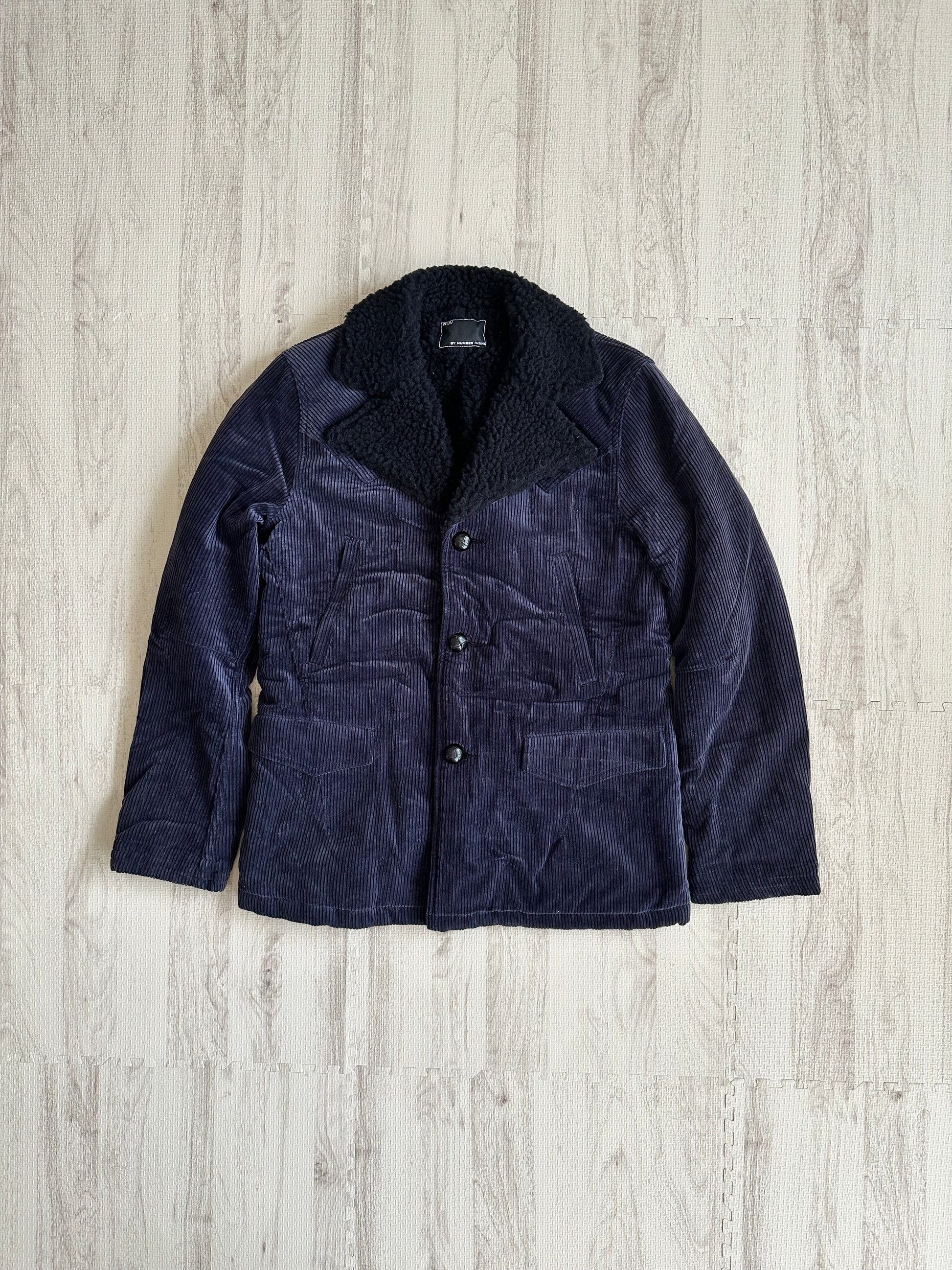 Number (N)ine - NUMBER (N)INE Boa Ranch Coat Dark Navy 2