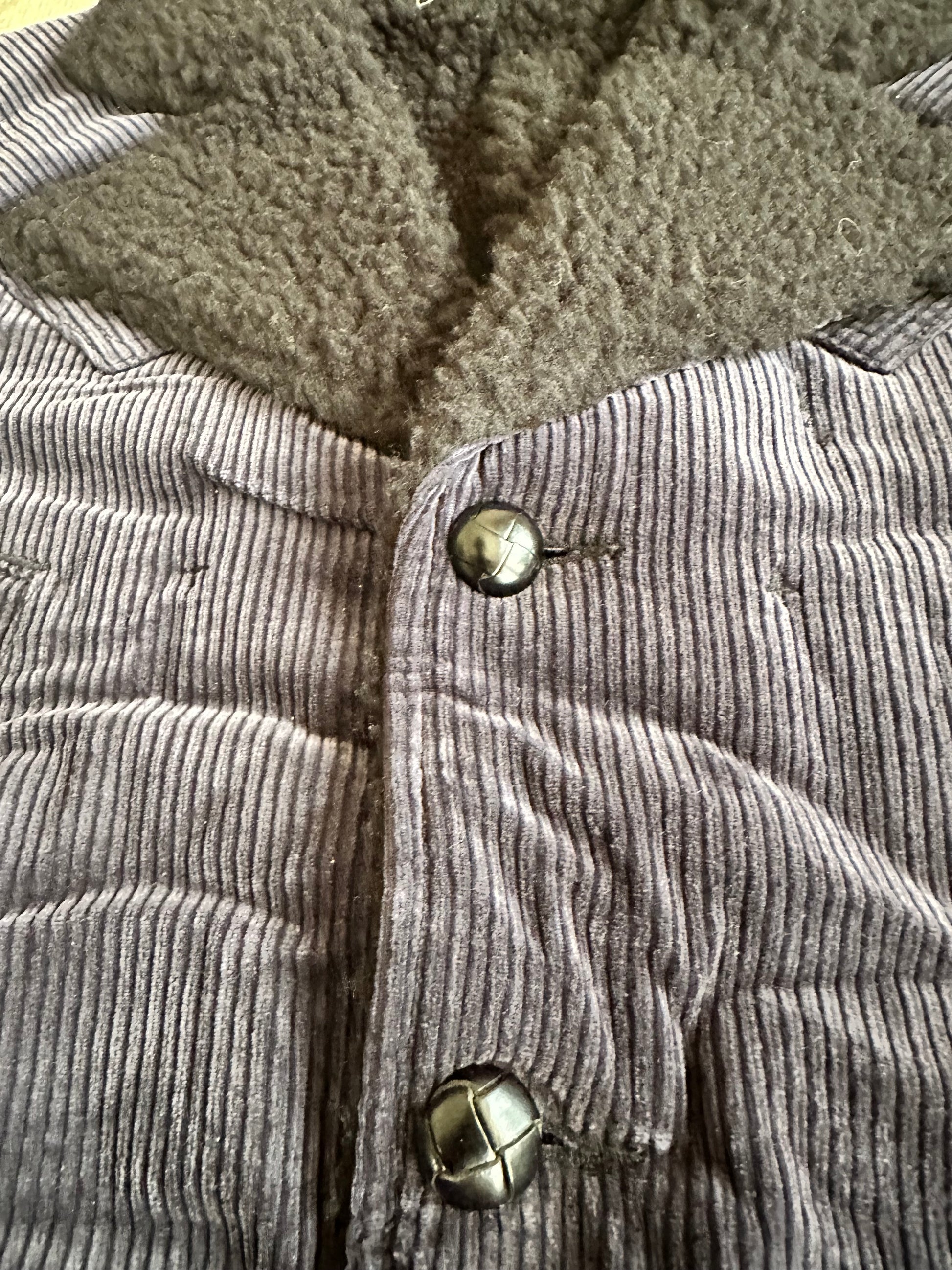 Number (N)ine - NUMBER (N)INE Boa Ranch Coat Dark Navy 2