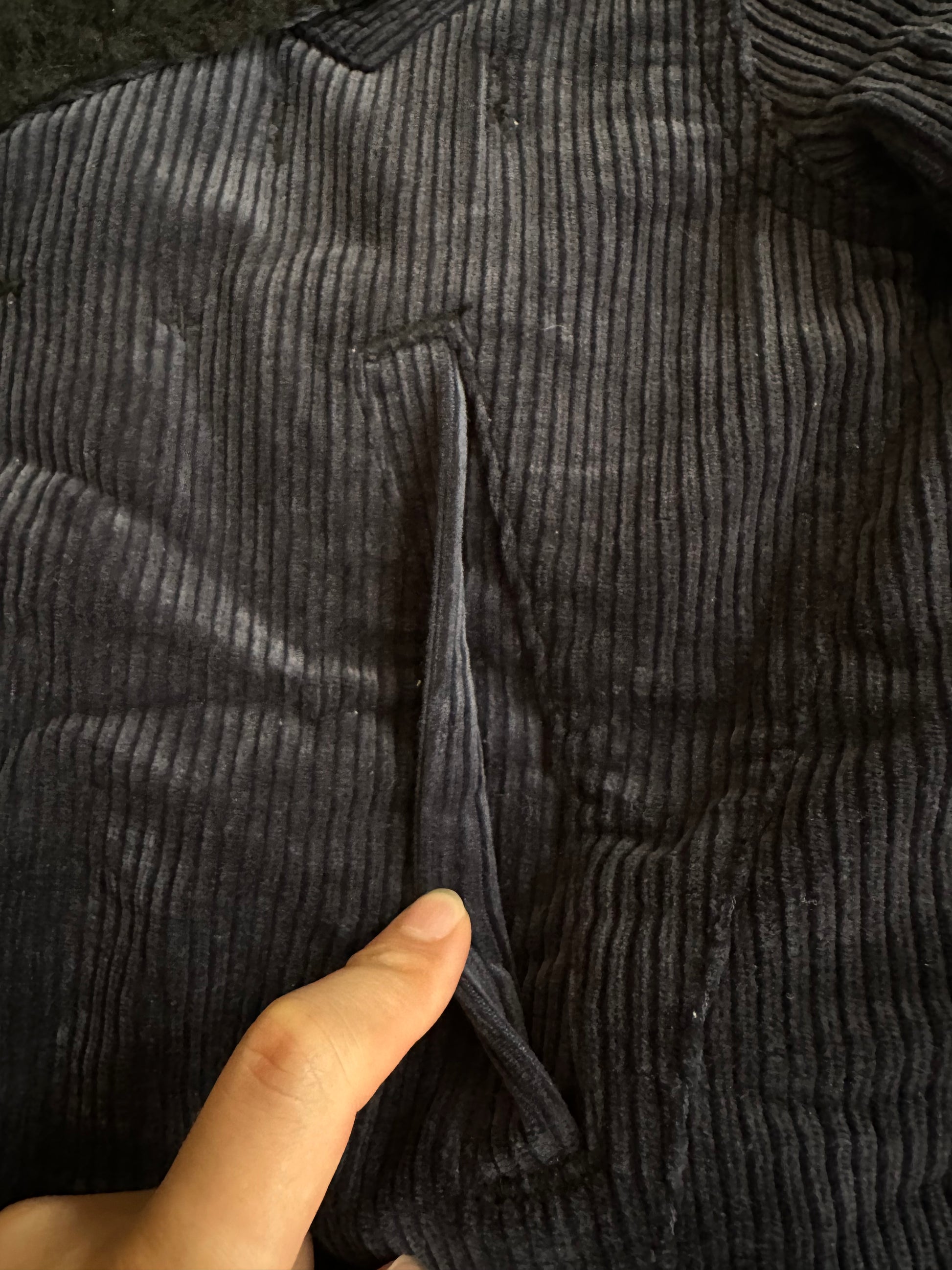 Number (N)ine - NUMBER (N)INE Boa Ranch Coat Dark Navy 2