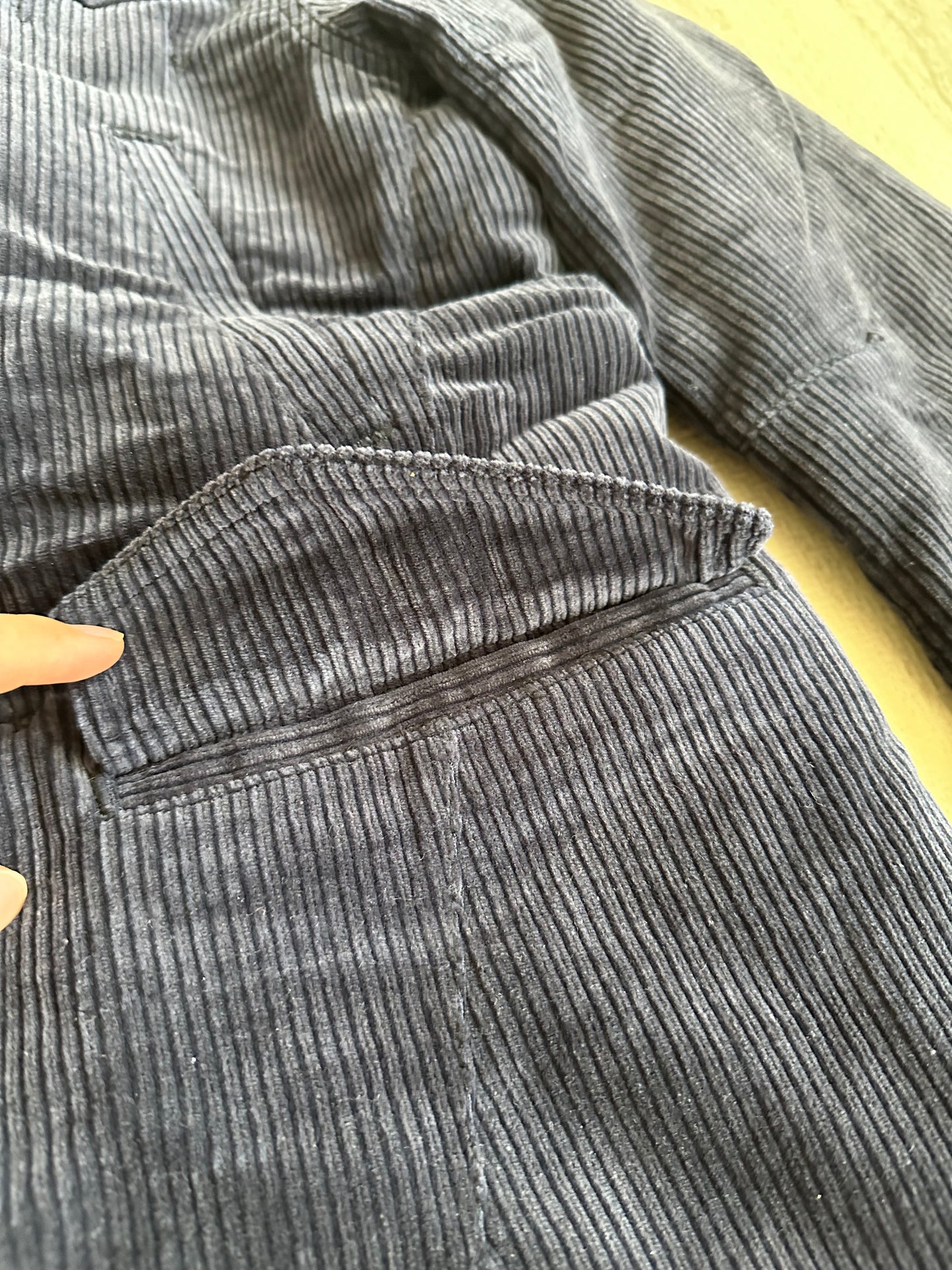 Number (N)ine - NUMBER (N)INE Boa Ranch Coat Dark Navy 2