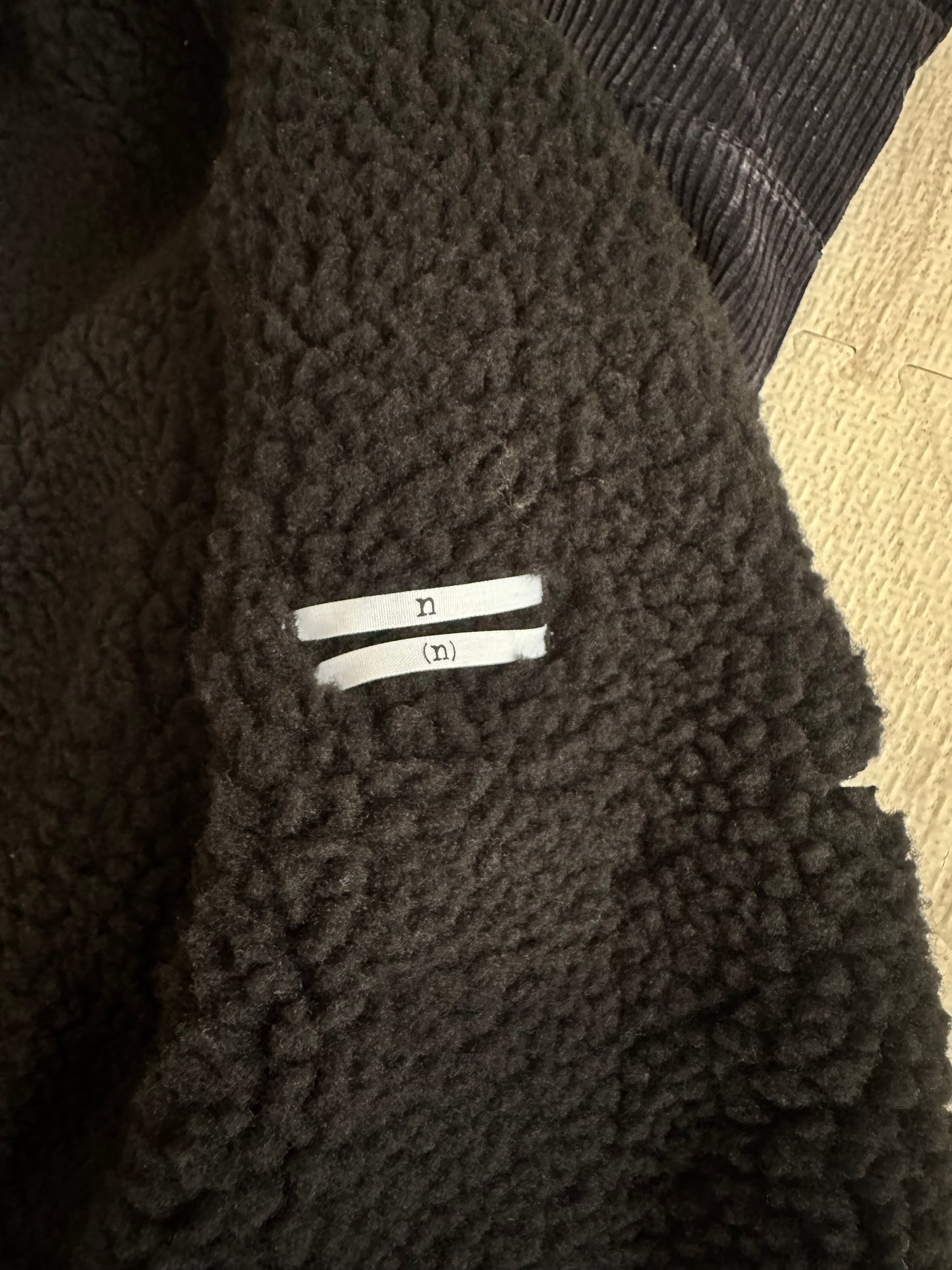 Number (N)ine - NUMBER (N)INE Boa Ranch Coat Dark Navy 2