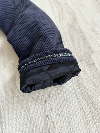 Vintage Number (N)ine Outwear - NUMBER (N)INE Boa Ranch Coat Dark Navy 2 - Authentic Archive