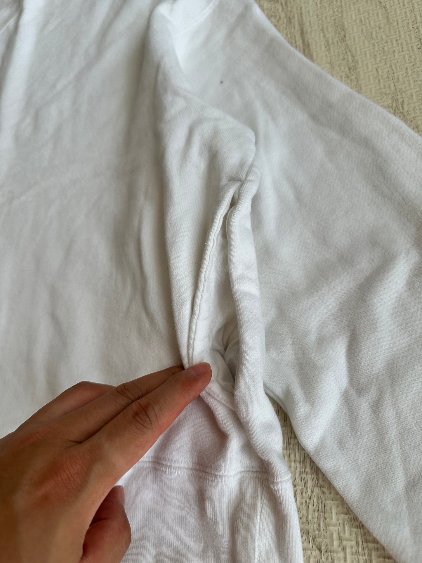 Cropped Sweatshirts White Undercover Logo Heart