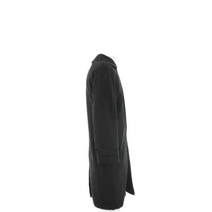 Helmut Lang Black Nylon Blend Coat Size 44