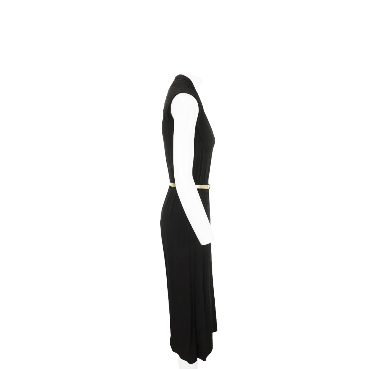 Maison Martin Margiela 08AW Black Midi Dress Size 40