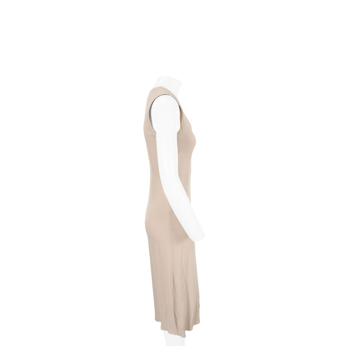 Maison Martin Margiela Midi Dress Beige