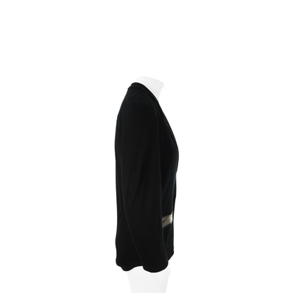 UNDERCOVER 2010SS Black Poly Blend Jacket Size 2