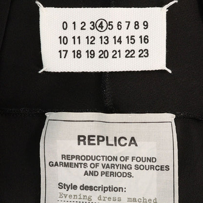 Maison Martin Margiela 08AW Black Midi Dress Size 40