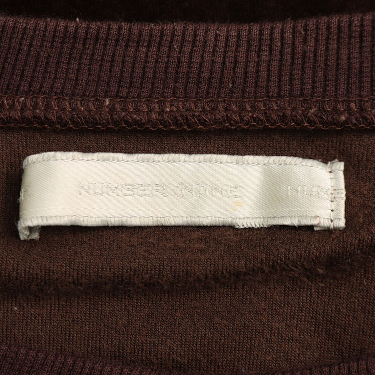 NUMBER (N)INE 2001 A/W Dark Brown Hoodie Size 3