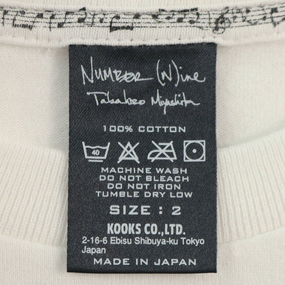 NUMBER (N)INE 2008 A/W Cotton T-Shirt Multi Size 2